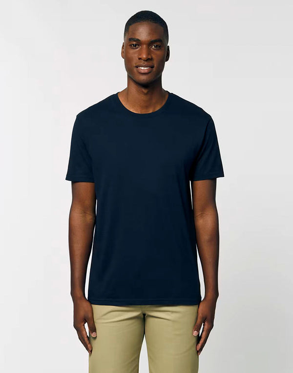 STTU758 Stanley Stella Rocker Unisex T-Shirt Navy Blue Front View 02