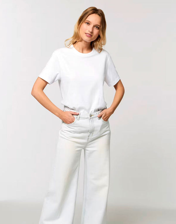 STTU758 Stanley/Stella Rocker Unisex T-ShirtWhite Front View 02