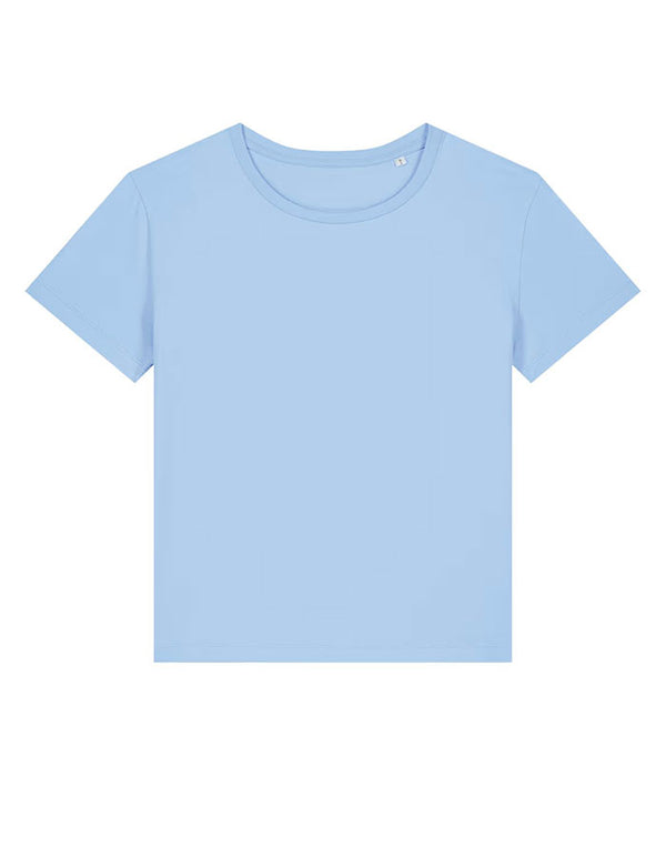 STTW173 Stanley Stella Serena Women's Soul Blue T-Shirt Flat View