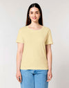 STTW173 Stanley Stella Serena Women's Butter Pale Yellow T-Shirt Front View