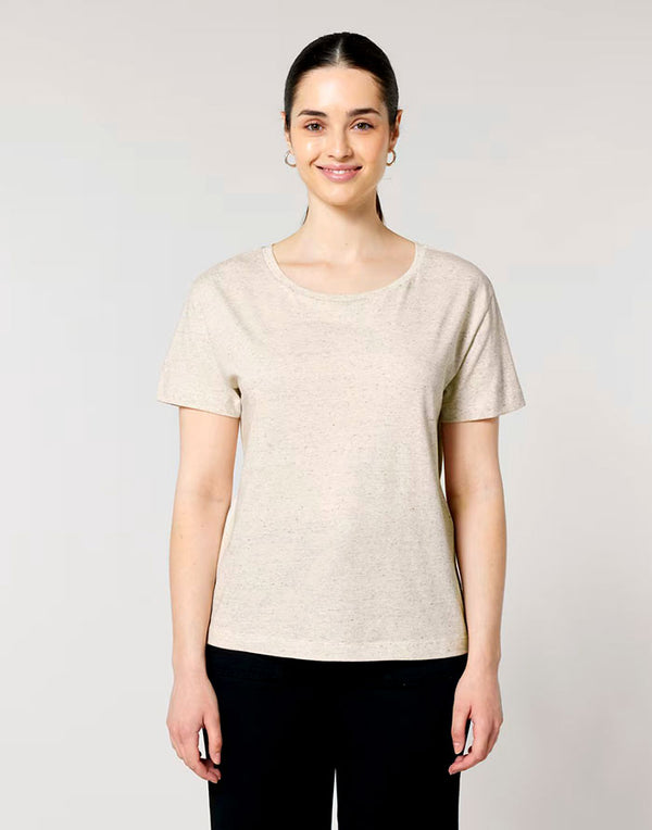 STTW173 Stanley Stella Serena Women's Eco Heather T-Shirt Front View