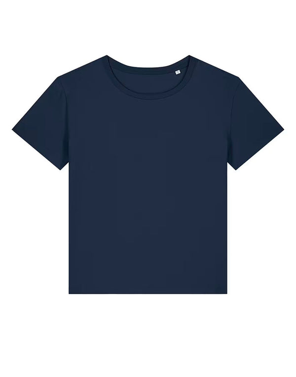 STTW173 Stanley Stella Serena Women's French Navy T-Shirt Flat View