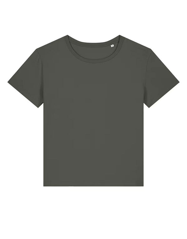 STTW173 Stanley Stella Serena Women's Kharki T-Shirt Flat View