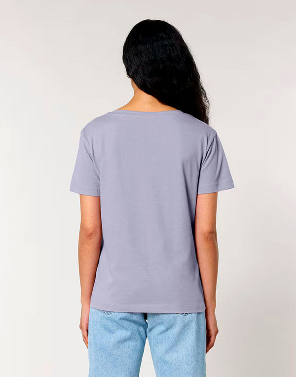 STTW173 Stanley Stella Serena Women's Lavender T-Shirt Back View