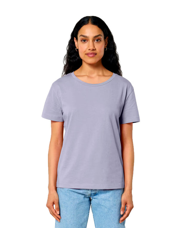 STTW173 Stanley Stella Serena Women's Lavender T-Shirt Front View
