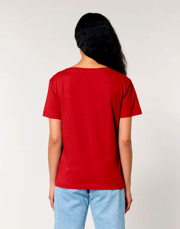 STTW173 Stanley Stella Serena Womens Red T-Shirt Back View