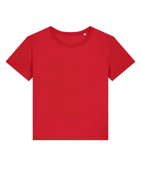 STTW173 Stanley Stella Serena Womens Red T-Shirt Flat View