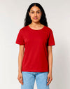 STTW173 Stanley Stella Serena Womens Red T-Shirt Front View