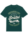 Customisable Freshers Life Bristol – No Sleep Society T-Shirt (TBS011T)