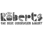 custom uniforms - roberts bakery logo