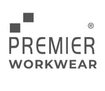 The logo for Premier Workwear, featuring a registered trademark symbol and a small registered mark above the text 'PREMIER WORKWEAR' in dark gray on a white background.