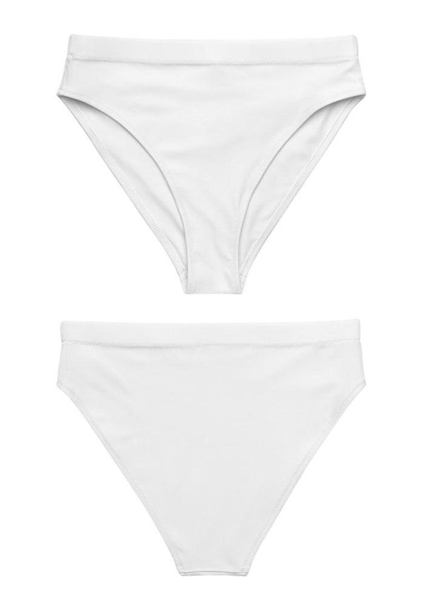 white bikini