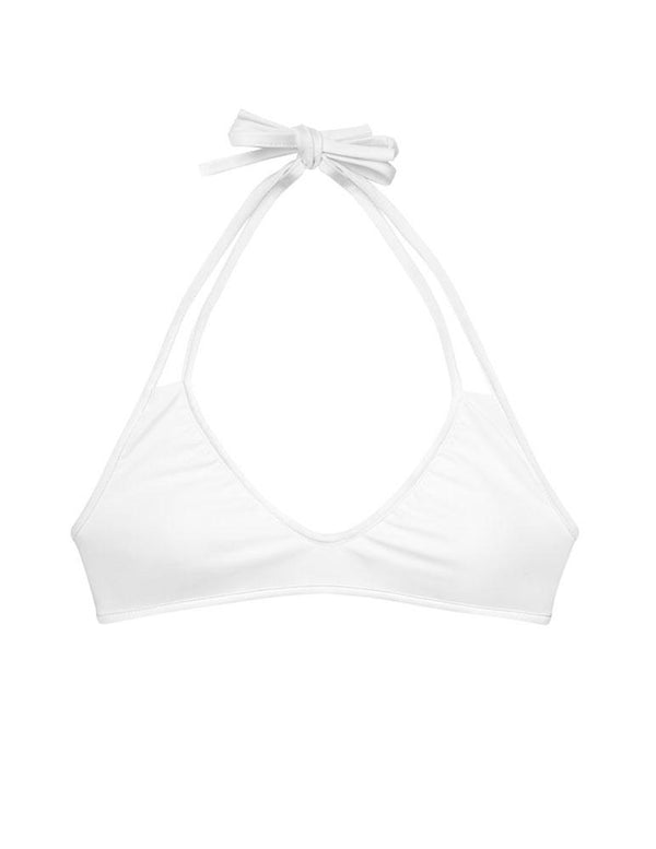 All Over Print white Bikini flat image