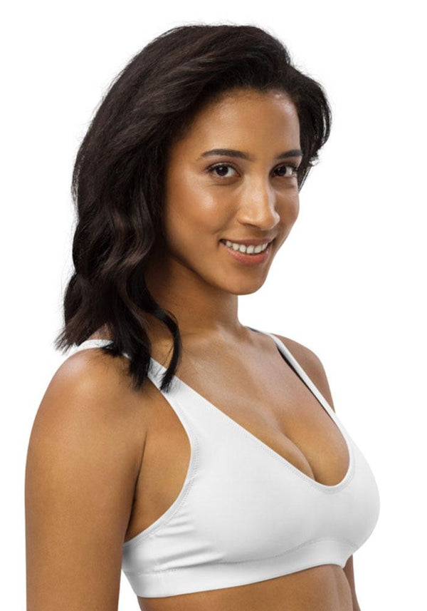 All-Over Print Bikini Top with Support