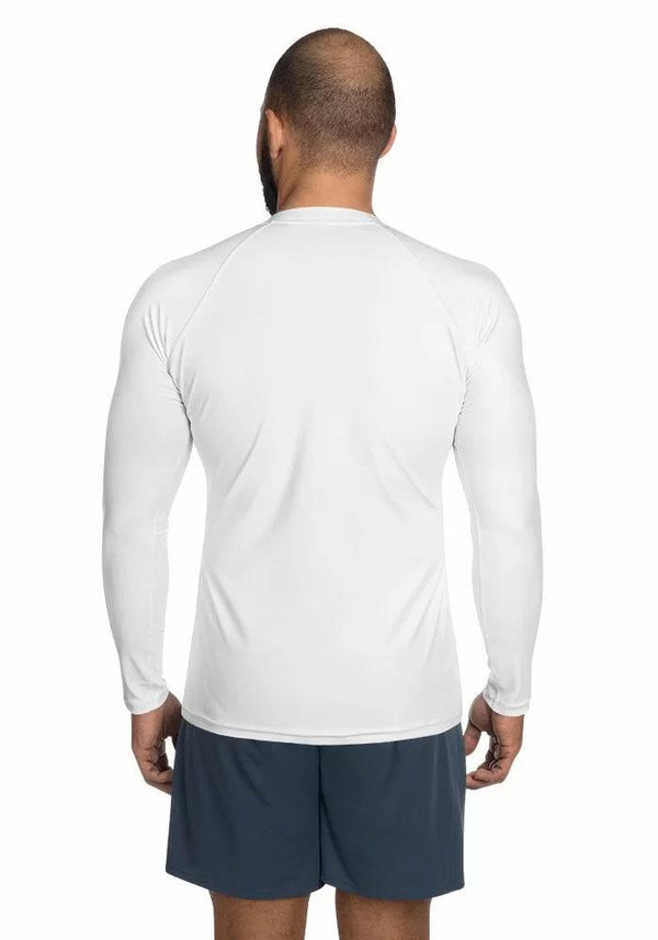 custom long sleeve t-shirt behind