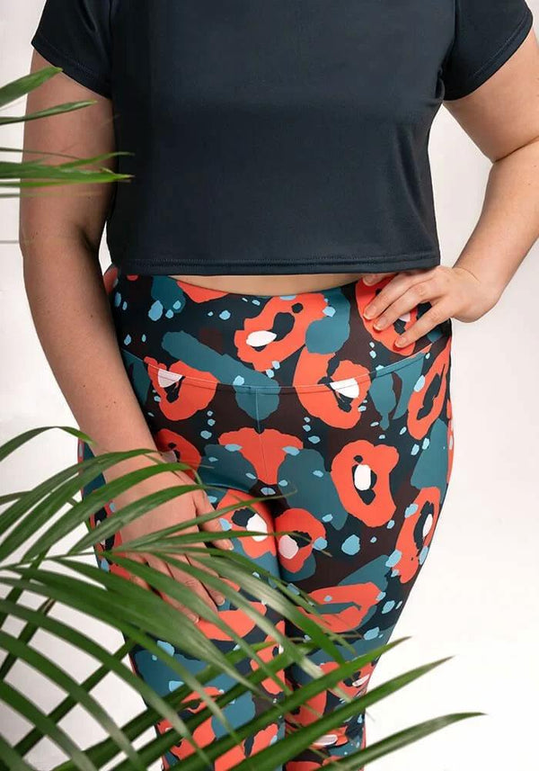 All-Over Print Plus Size Leggings