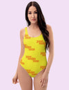 All-Over Print One-Piece Swimsuit