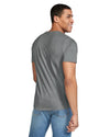 Gildan 64000 mens unisex adult Softstyle t-shirt Graphite Heather back