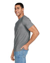 Gildan 64000 mens unisex adult Softstyle t-shirt Graphite Heather side