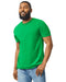 Gildan 64000 mens unisex adult Softstyle t-shirt Irish Green front