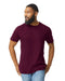 Gildan 64000 mens unisex adult Softstyle t-shirt Maroon front