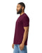 Gildan 64000 mens unisex adult Softstyle t-shirt 64000 Maroon side