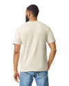 Gildan 64000 mens unisex adult Softstyle t-shirt Natural back