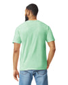 Gildan 64000 mens unisex adult Softstyle t-shirt mint green back