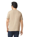 Gildan 64000 mens unisex adult Softstyle t-shirt sand back