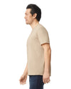 Gildan 64000 mens unisex adult Softstyle t-shirt sand side