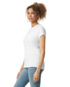 Gildan 64000L Womens Softstyle t-shirt white side