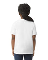 Gildan softstyle kids t-shirt 64000B white back