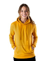 JH001 AWDis College Unisex Gold Hoodie Women's Front View
