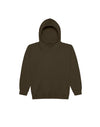 JH001J AWDis Kids Hoodie Olive Green Flat View 