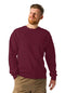 AWDis JustHoods Sweatshirt (JH030): Burgundy