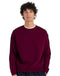AWDis JustHoods Sweatshirt (JH030): Cranberry