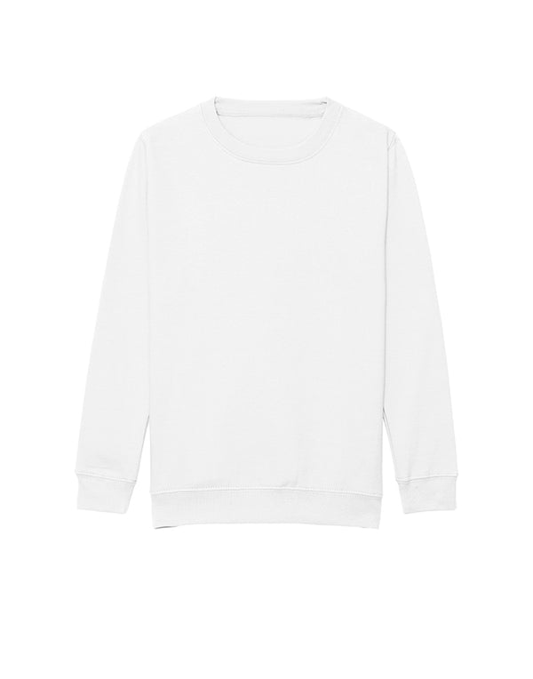 AWDis JustHoods Kids Sweatshirt: White (JH030J)