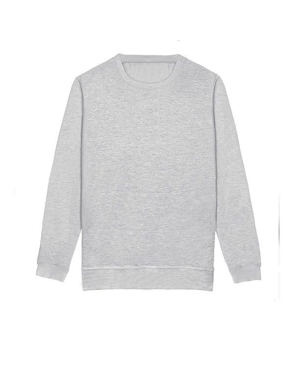 AWDis JustHoods Kids Sweatshirt: Heather Grey (JH030J)
