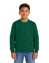 AWDis JustHoods Kids Sweatshirt: Rainforest Green (JH030J)