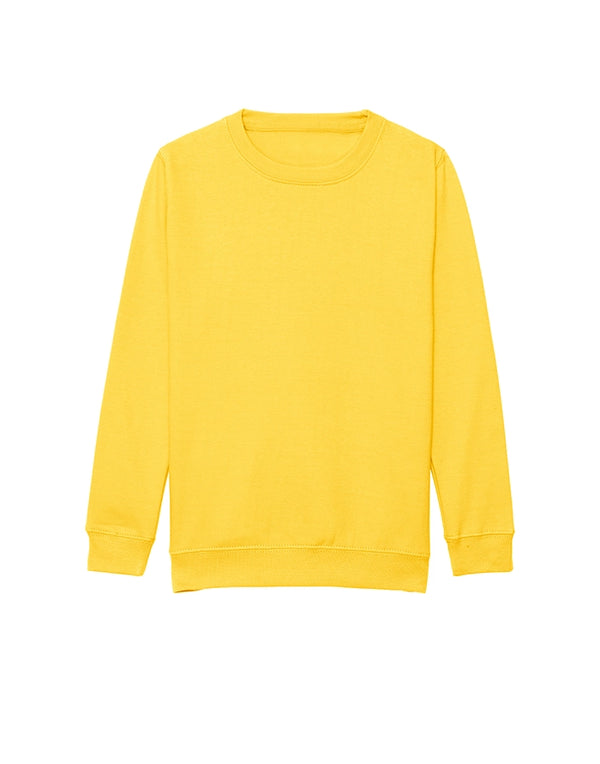 AWDis JustHoods Kids Sweatshirt: Sun Yellow (JH030J)