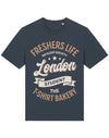 Customisable Freshers Life London – No Sleep Society T-Shirt (TBS004T)