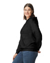 SF500 Gildan Softstyle Adult HoodieBlack Side View
