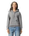 SF500 Gildan Softstyle Adult Hoodie Cement Front View
