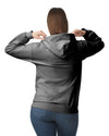 SF500 Gildan Softstyle Adult HoodieCharcoal Back View