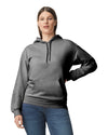 SF500 Gildan Softstyle Adult HoodieCharcoal FrontView