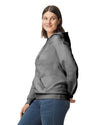 SF500 Gildan Softstyle Adult HoodieCharcoal Side View