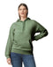 Gildan Softstyle Midweight Hoodie (SF500): Military Green
