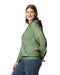Gildan Softstyle Midweight Hoodie (SF500): Military Green