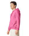 SF500 Gildan Softstyle Adult Hoodie Pink Lemonade Side View