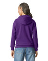 SF500 Gildan Softstyle Adult Hoodie Purple Back View